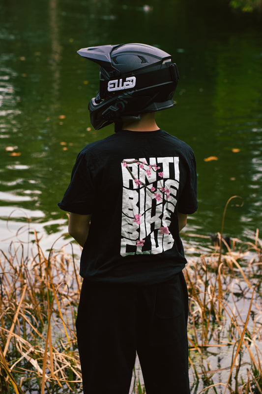 Anti Bike Bike Club T-Shirt in Black 2