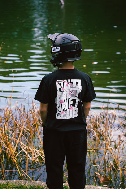 Anti Drift Drift Club T-Shirt in Black 1