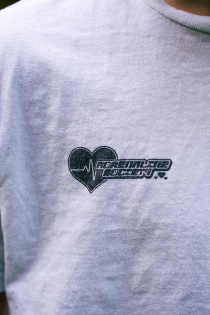 Anti Bike Bike Club T-Shirt in White 1