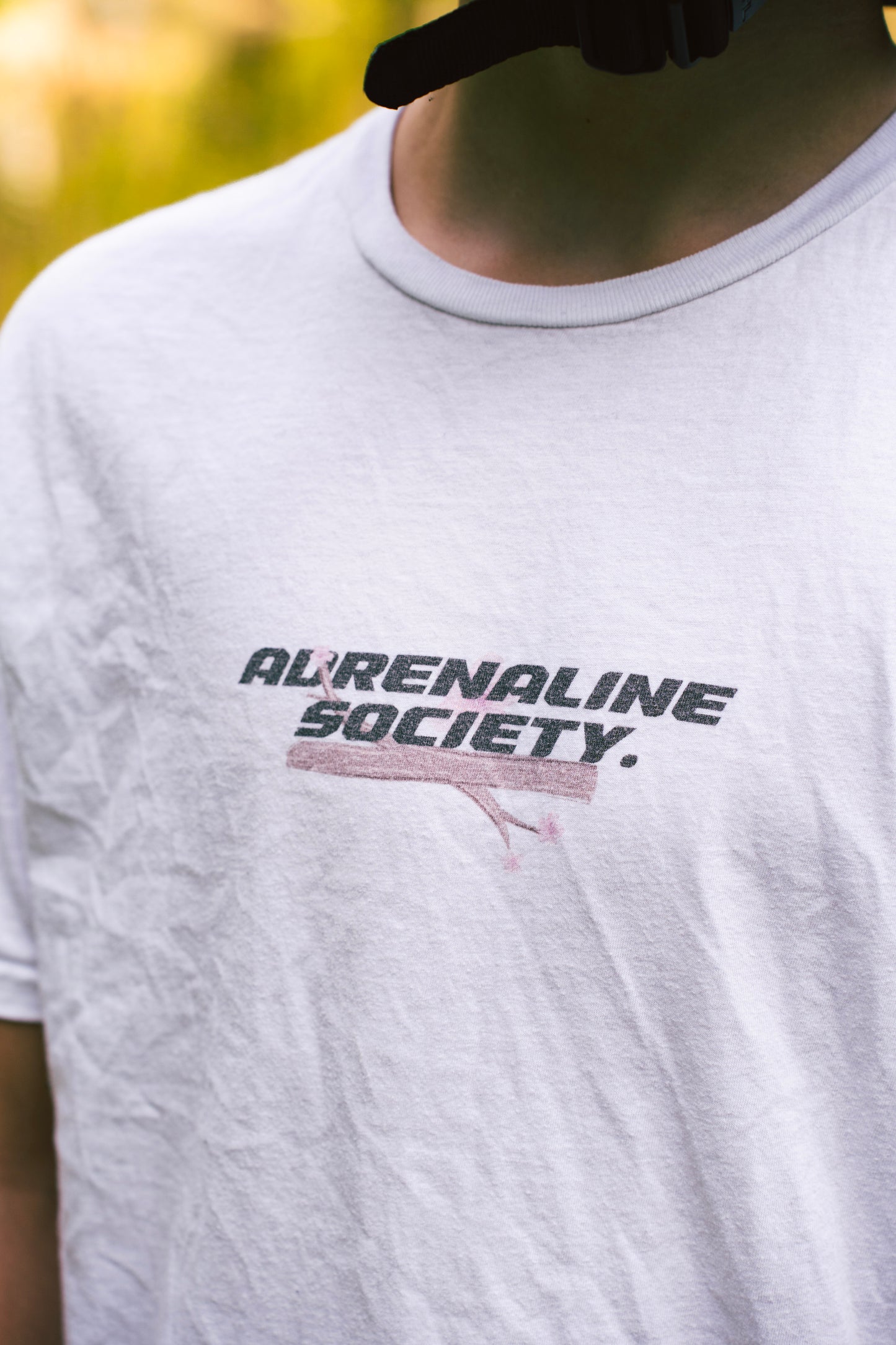 Anti Bike Bike Club T-Shirt in White 2