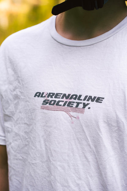 Anti Bike Bike Club T-Shirt in White 2