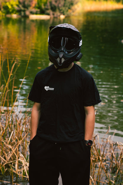 Anti Bike Bike Club T-Shirt in Black 1