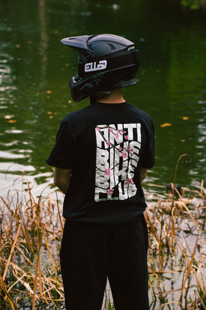 Anti Bike Bike Club T-Shirt in Black 2