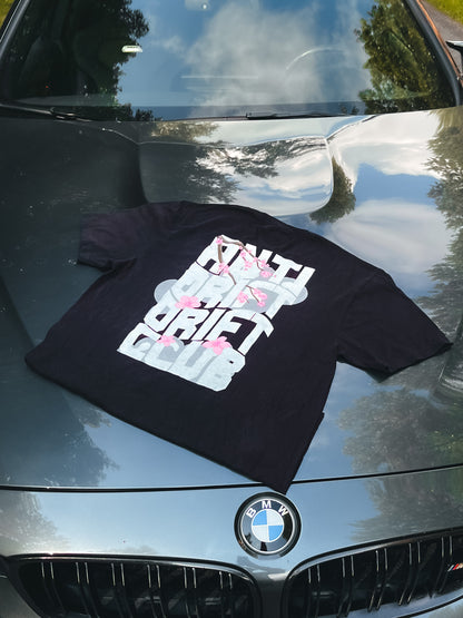Anti Drift Drift Club T-Shirt in Black 1