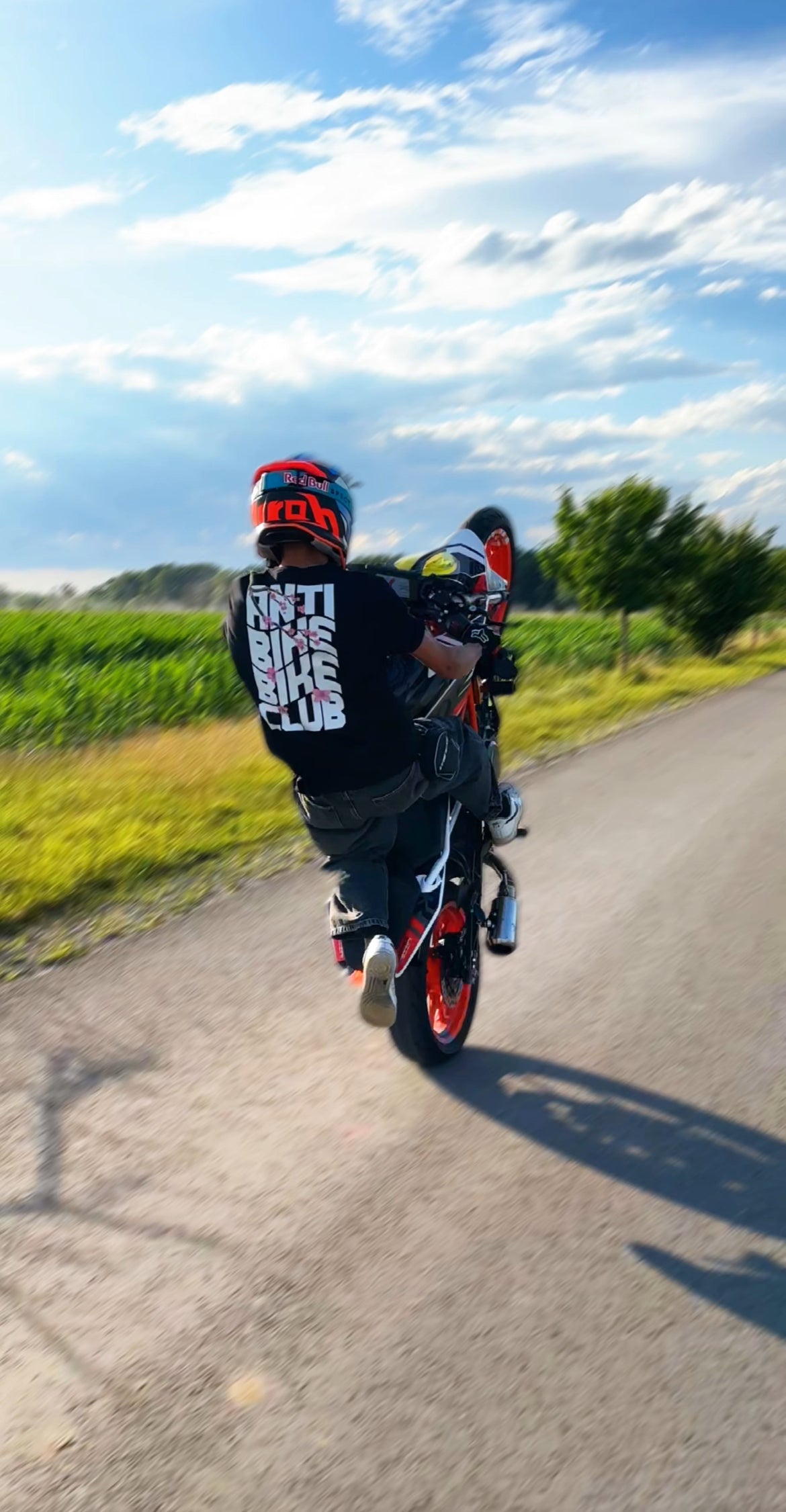 Anti Bike Bike Club T-Shirt in Black 1